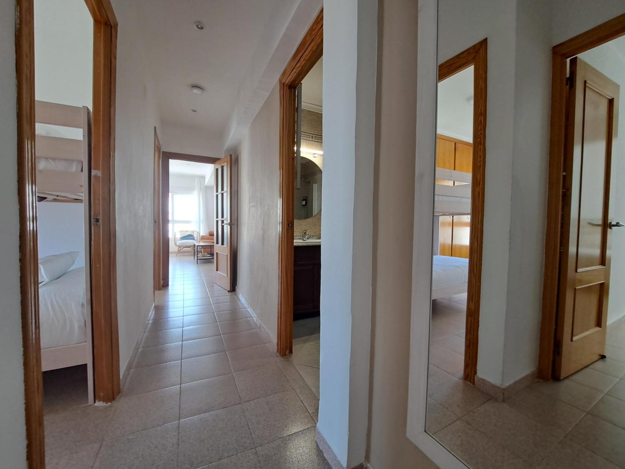 Atico Primera Linea De Playa Con Vistas Al Mar-Climatizado-Wifi-Parking 엘푸에르토데산타마리아 외부 사진